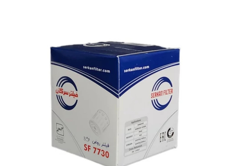 فیلتر روغن سرکان پژو پارس مدل sf7730