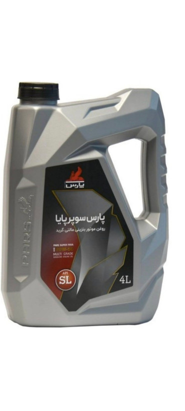 روغن موتور نفت پارس مدل سوپرپایا پریمیوم SL 20W50 حجم ۴ لیتر