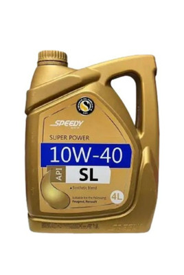 روغن موتور اسپیدی سوپر پاور ۴ لیتری ۱۰W40 کیفیت SL